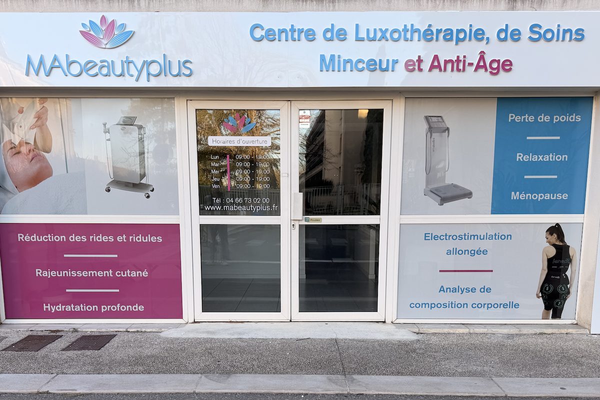 Façade du centre MAbeautyplus Avignon